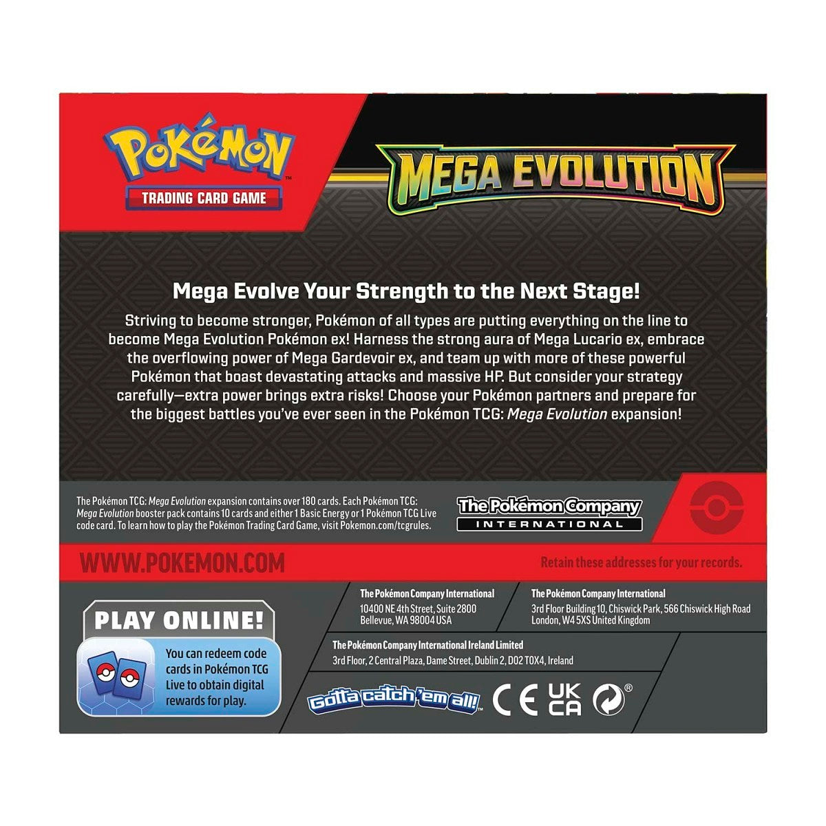 Mega Evolution Enhanced Booster Display Box (36 Packs & 1 Promo Card)