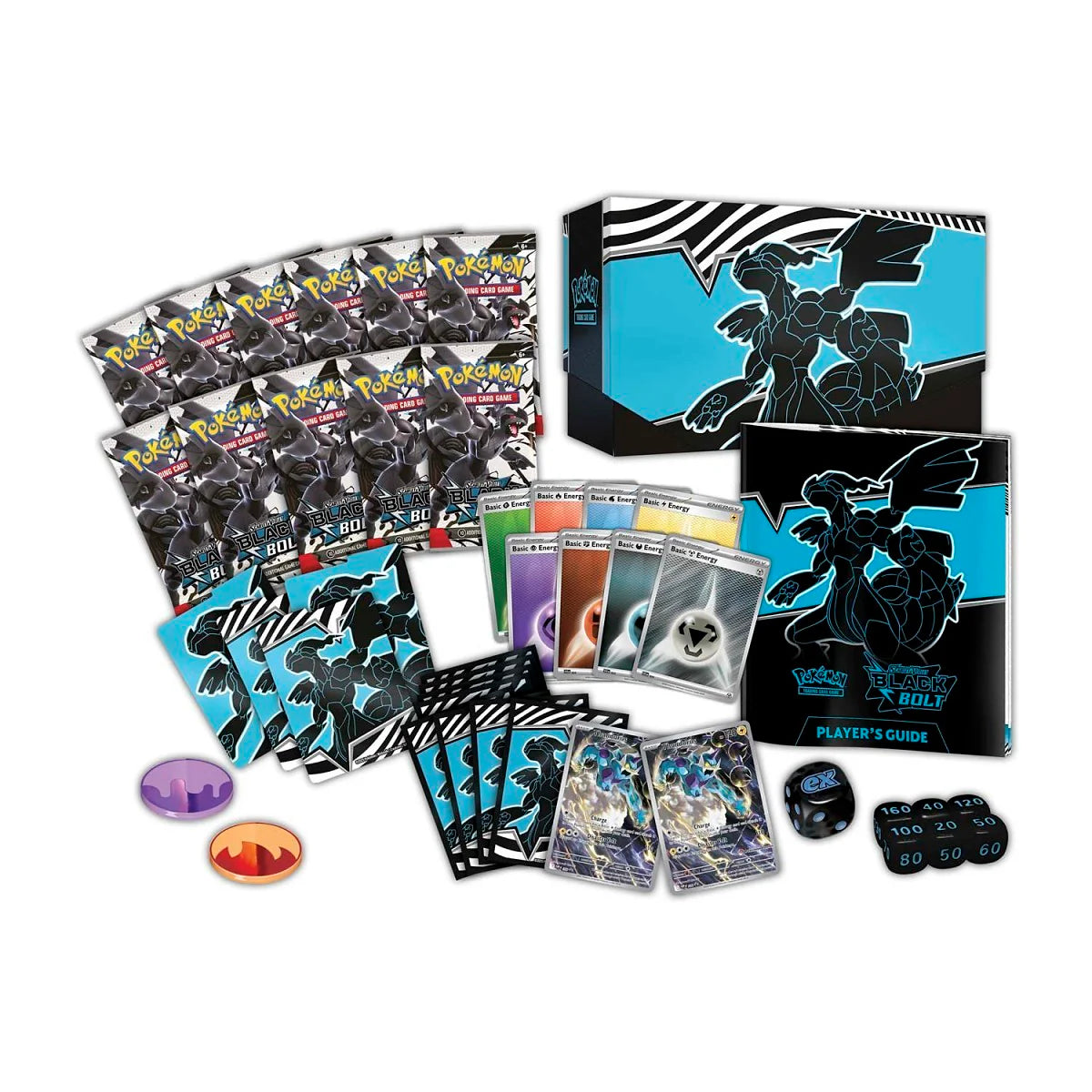 Scarlet & Violet— Black Bolt & White Flare Pokémon Center Elite Trainer Boxes