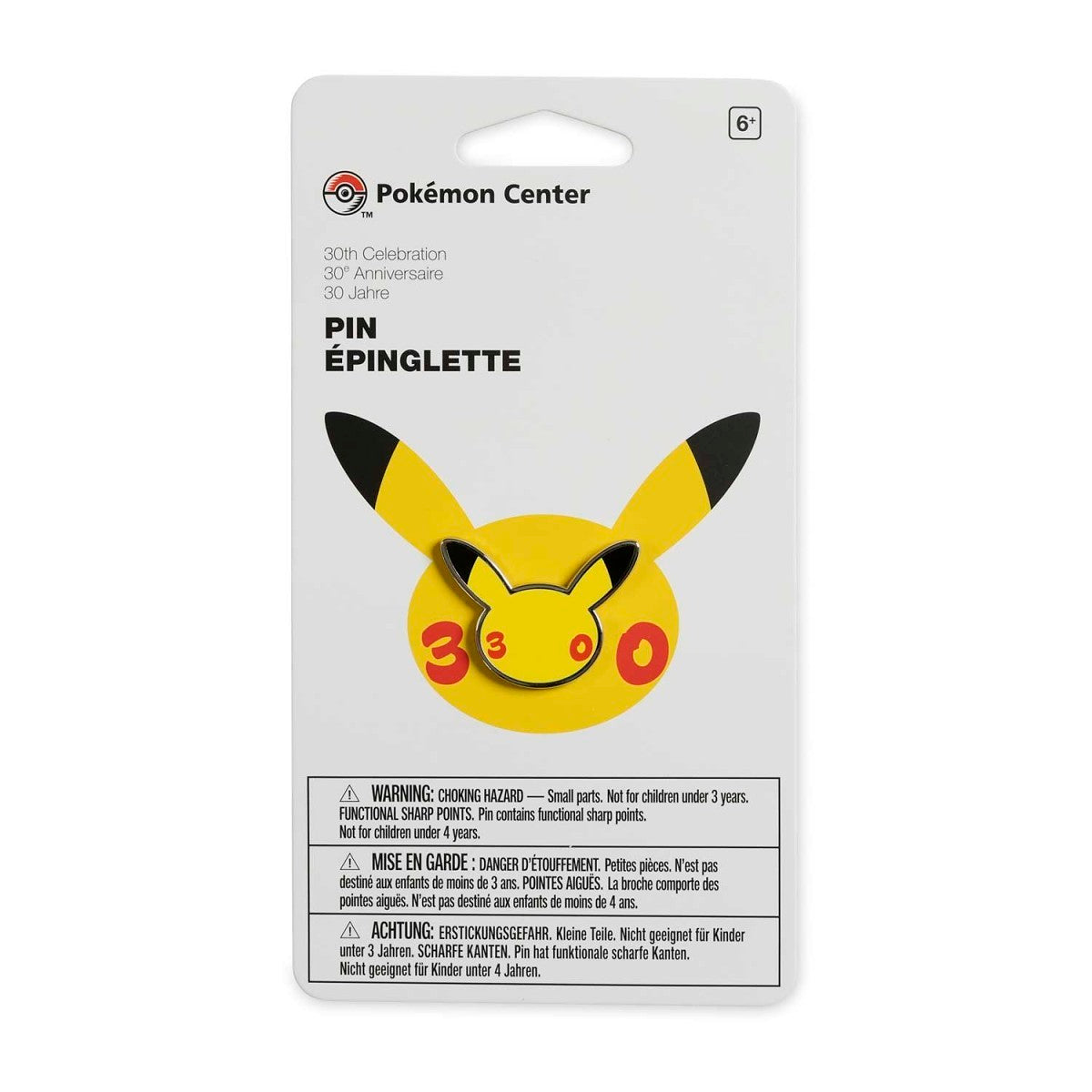 Pokémon 30th Celebration Pin