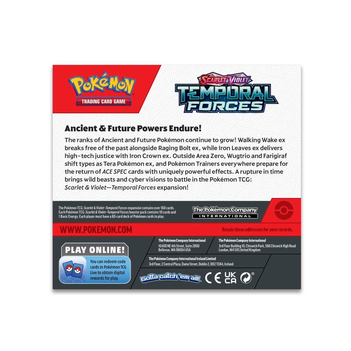 Scarlet & Violet-Temporal Forces Booster Box (36 Pack)