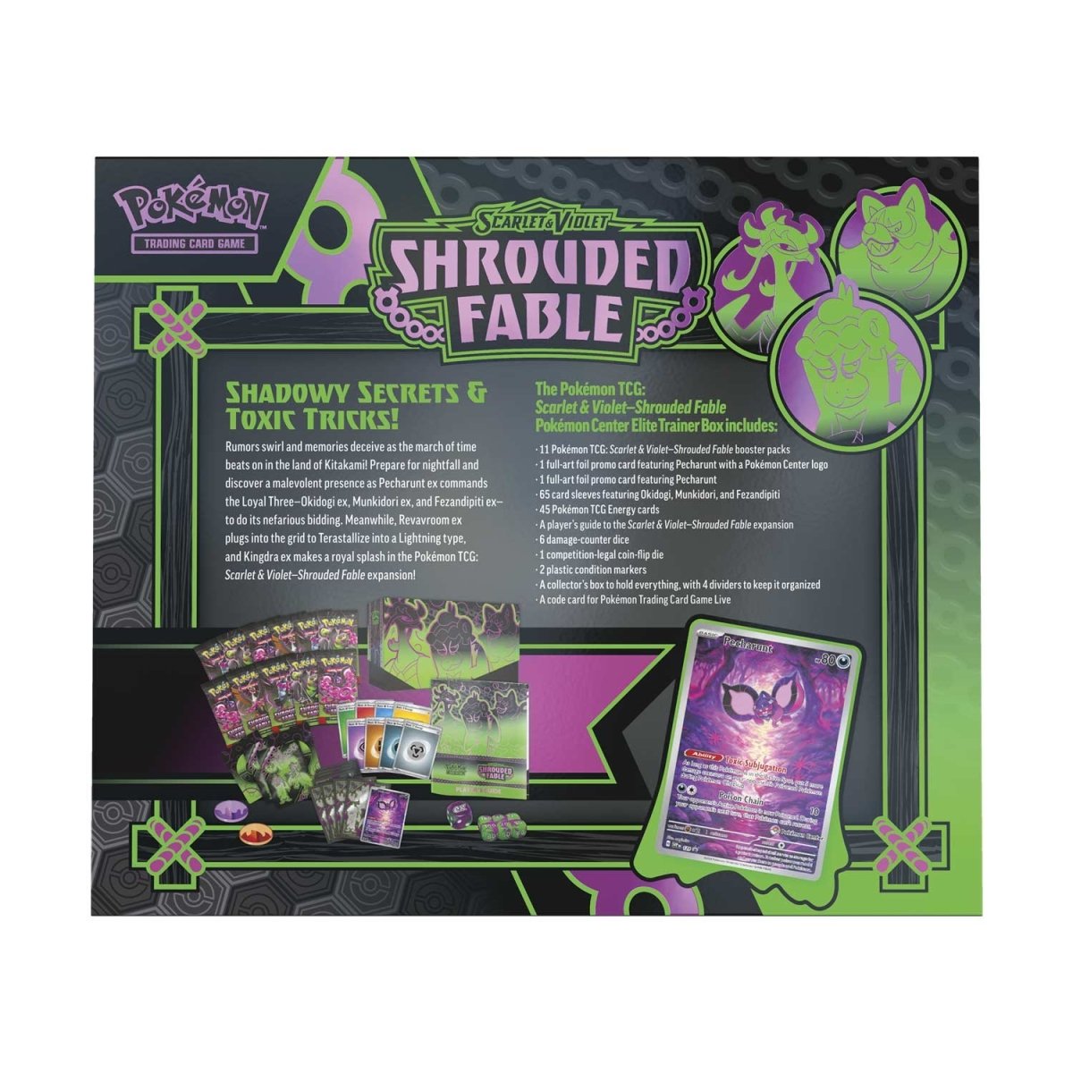 Scarlet & Violet-Shrouded Fable Pokémon Center Elite Trainer Box