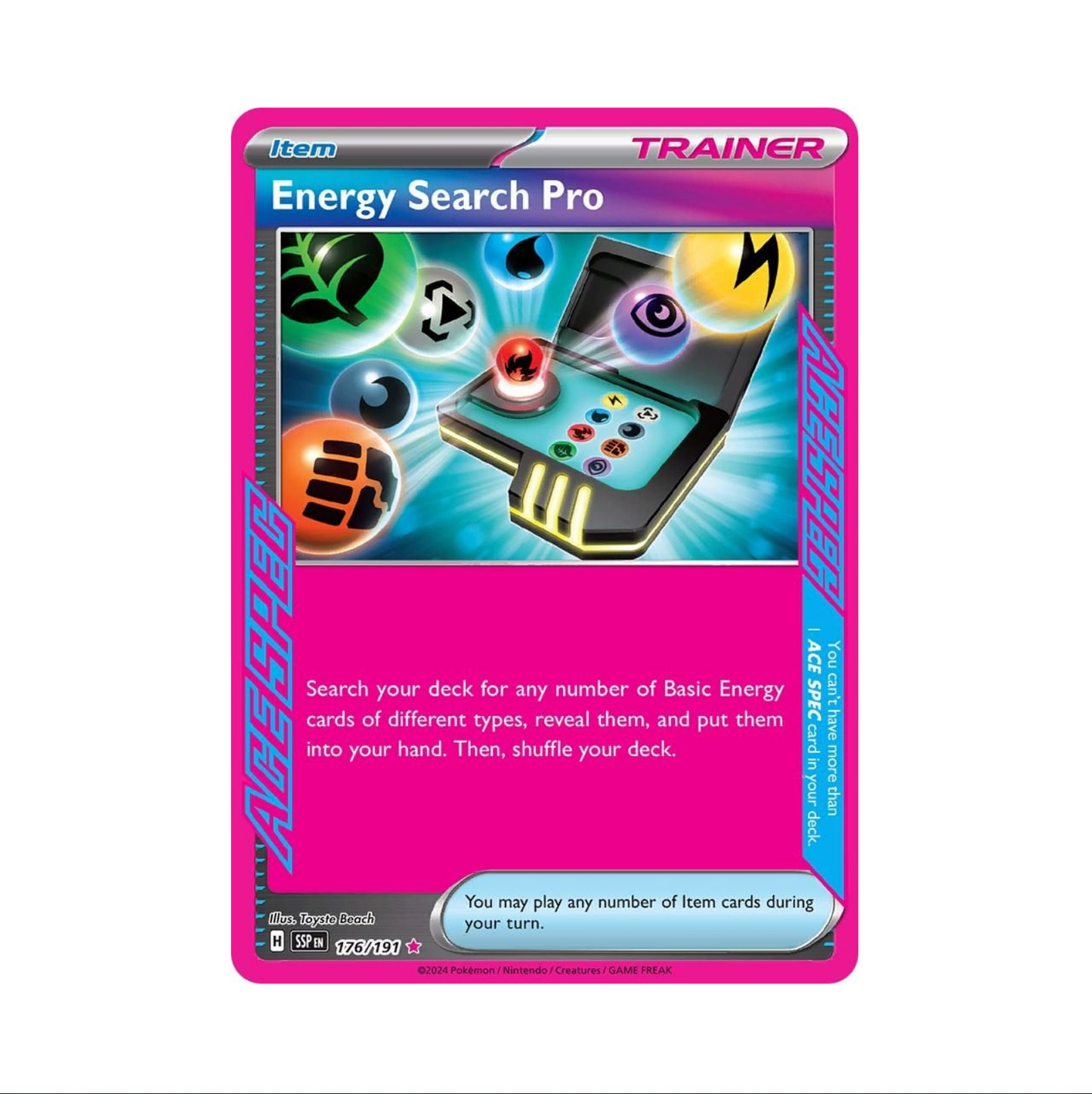 Energy Search Pro - SV08: Surging Sparks (SSP)