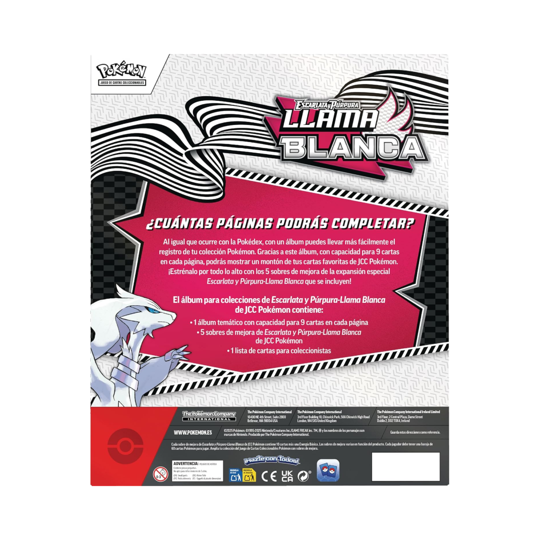 Escarlata & Purpura—Llama Blanca Album para Colecciones