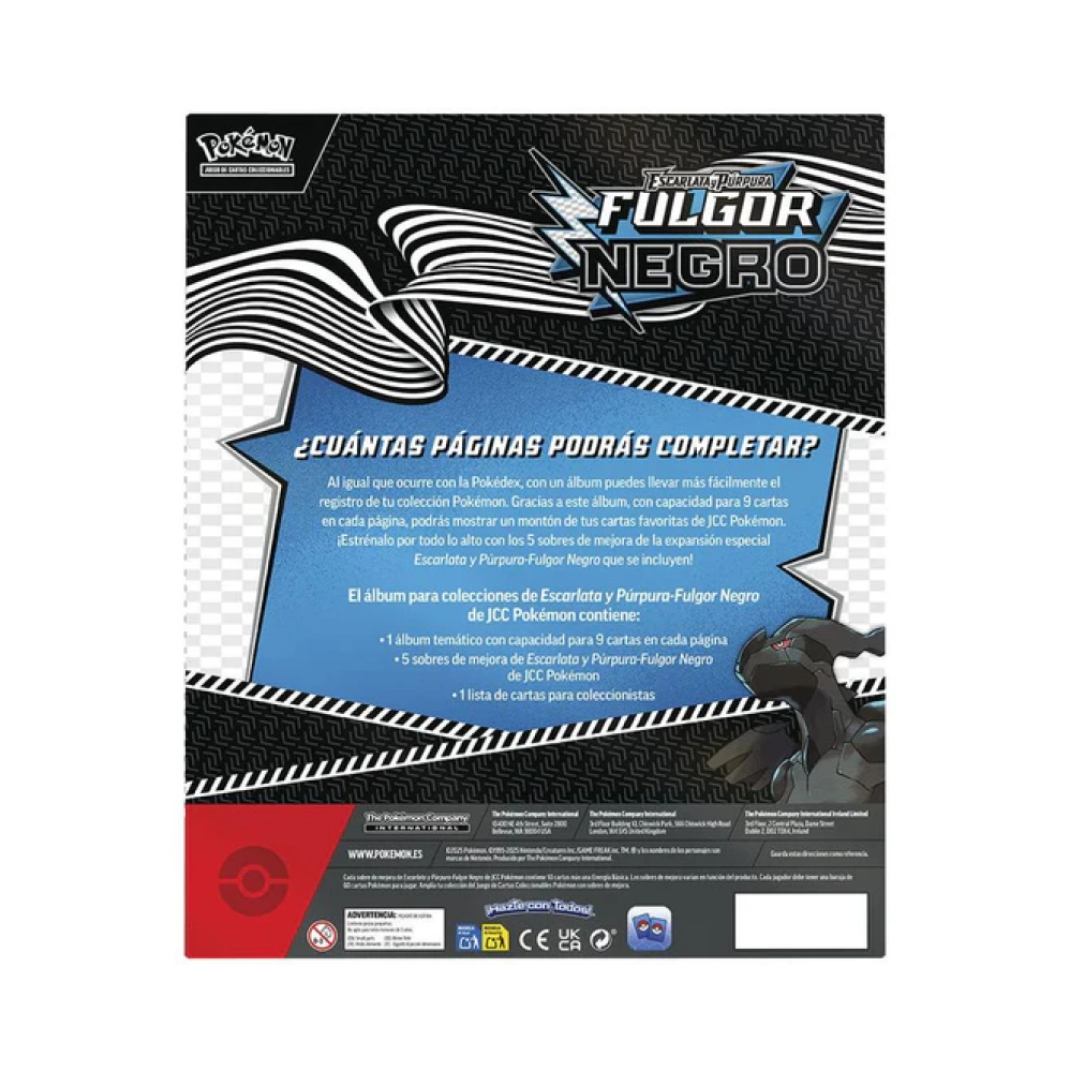 Escarlata & Purpura—Fulgor Negro Album para Colecciones
