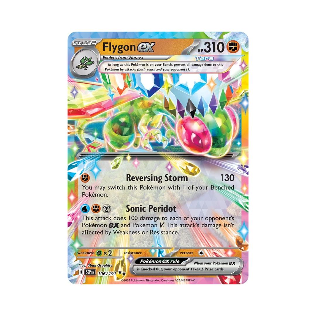 Flygon ex - 106/191 - SV08: Surging Sparks (SV08)