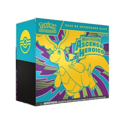 Mega Evoluciones-Ascenso Heroico Caja de Entrenador Élite