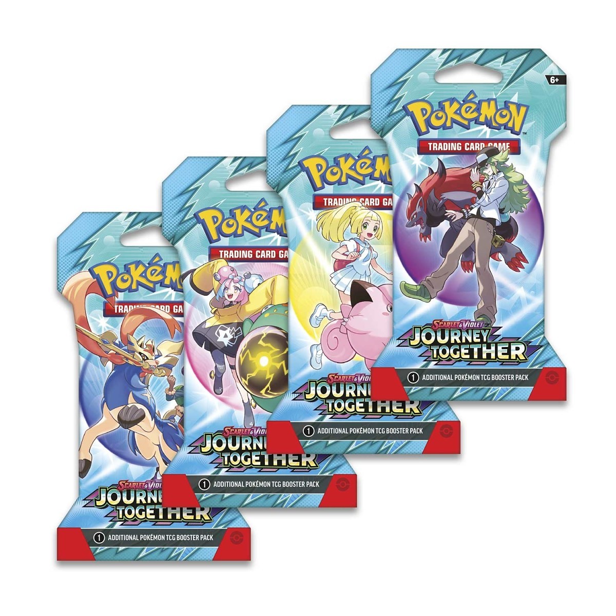 Scarlet & Violet-Journey Together Sleeved Booster Pack (10 Cartas)