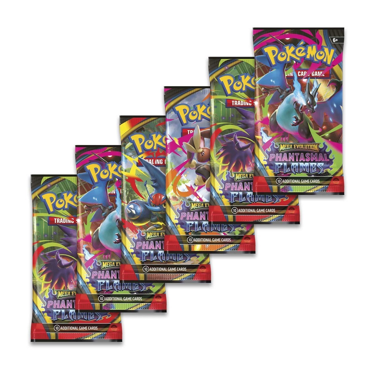 Pre Orden] Mega Evolution-Phantasmal Flames Booster Bundle (6