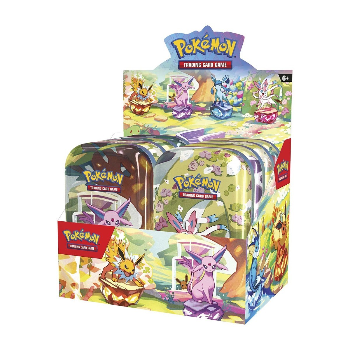 Scarlet & Violet-Prismatic Evolutions Mini Tin Display Box