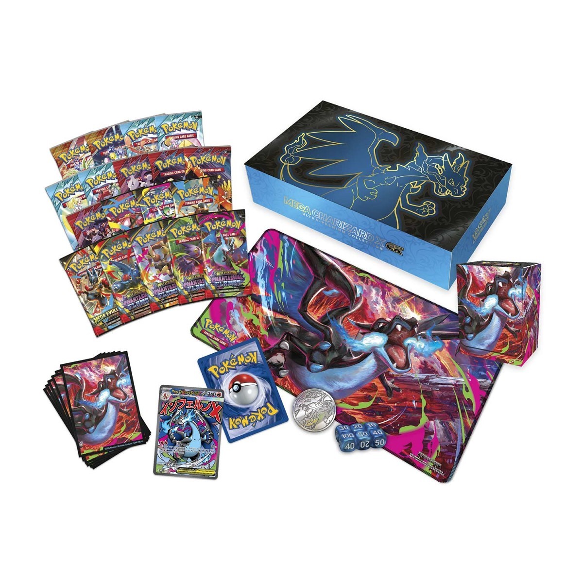 裕*様 MEGAREX CD 20枚セット Mega Charizard X ex Ultra-Premium Collection – Pokémon Center