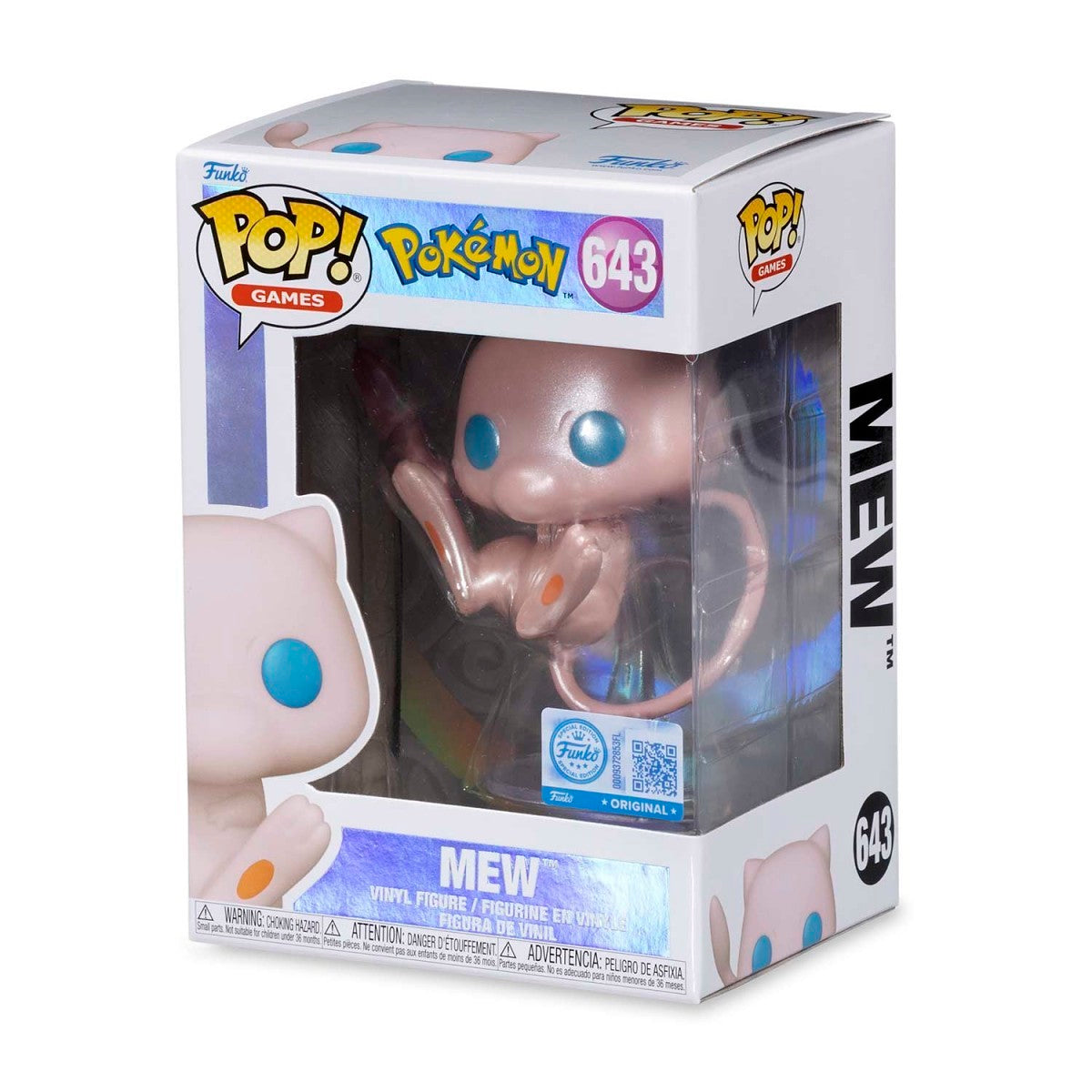 Mew Pearlescent Pop! Vinyl Figure by Funko