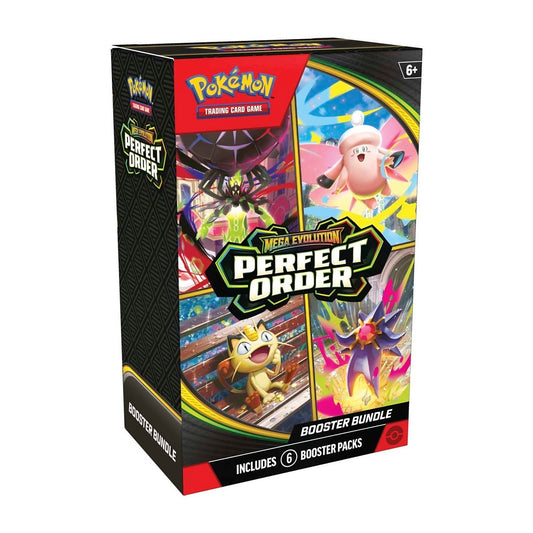 [Pre Orden] Mega Evolution-Perfect Order Booster Bundle (6 Packs)