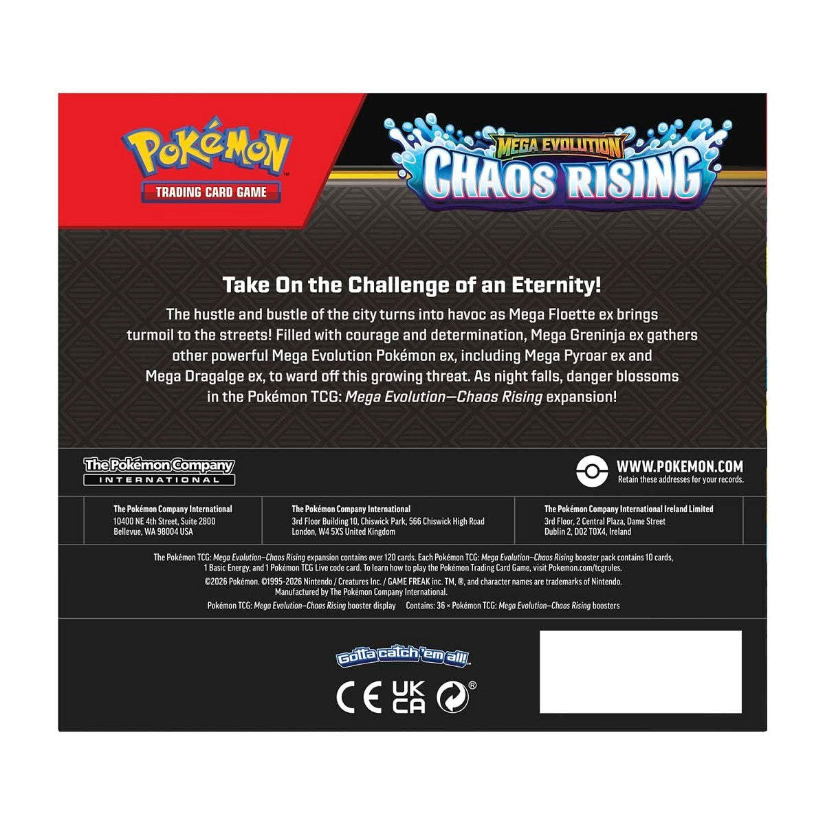 Chaos Rising Booster Display Box (36 Packs)