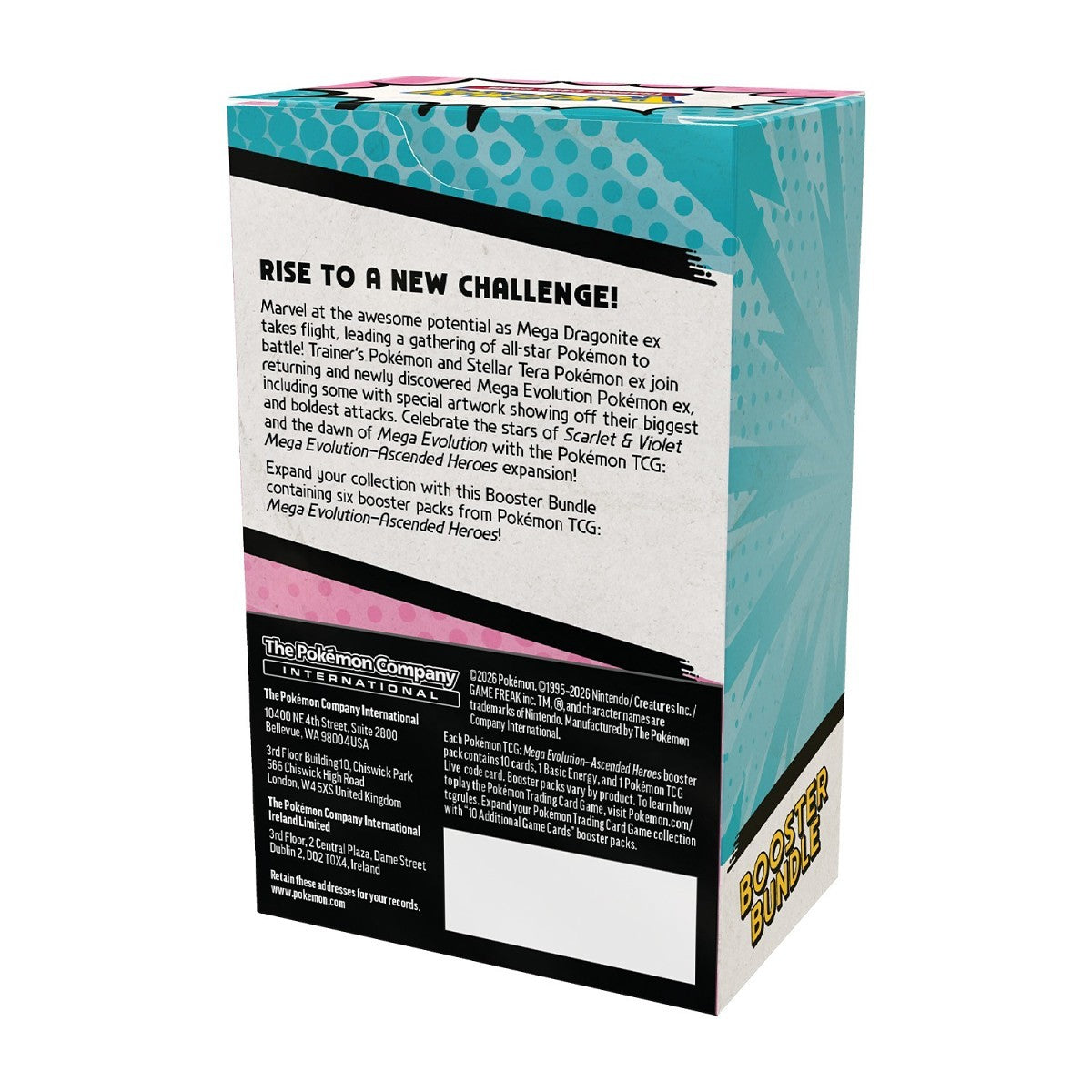 [Pre Orden] Mega Evolution-Ascended Heroes Booster Bundle (6 Packs)