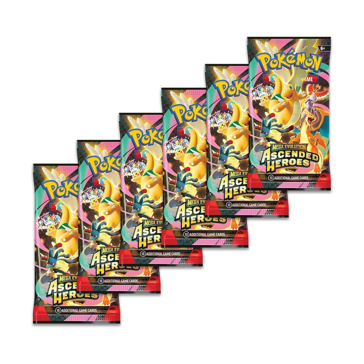 [Pre Orden] Mega Evolution-Ascended Heroes Booster Bundle (6 Packs)