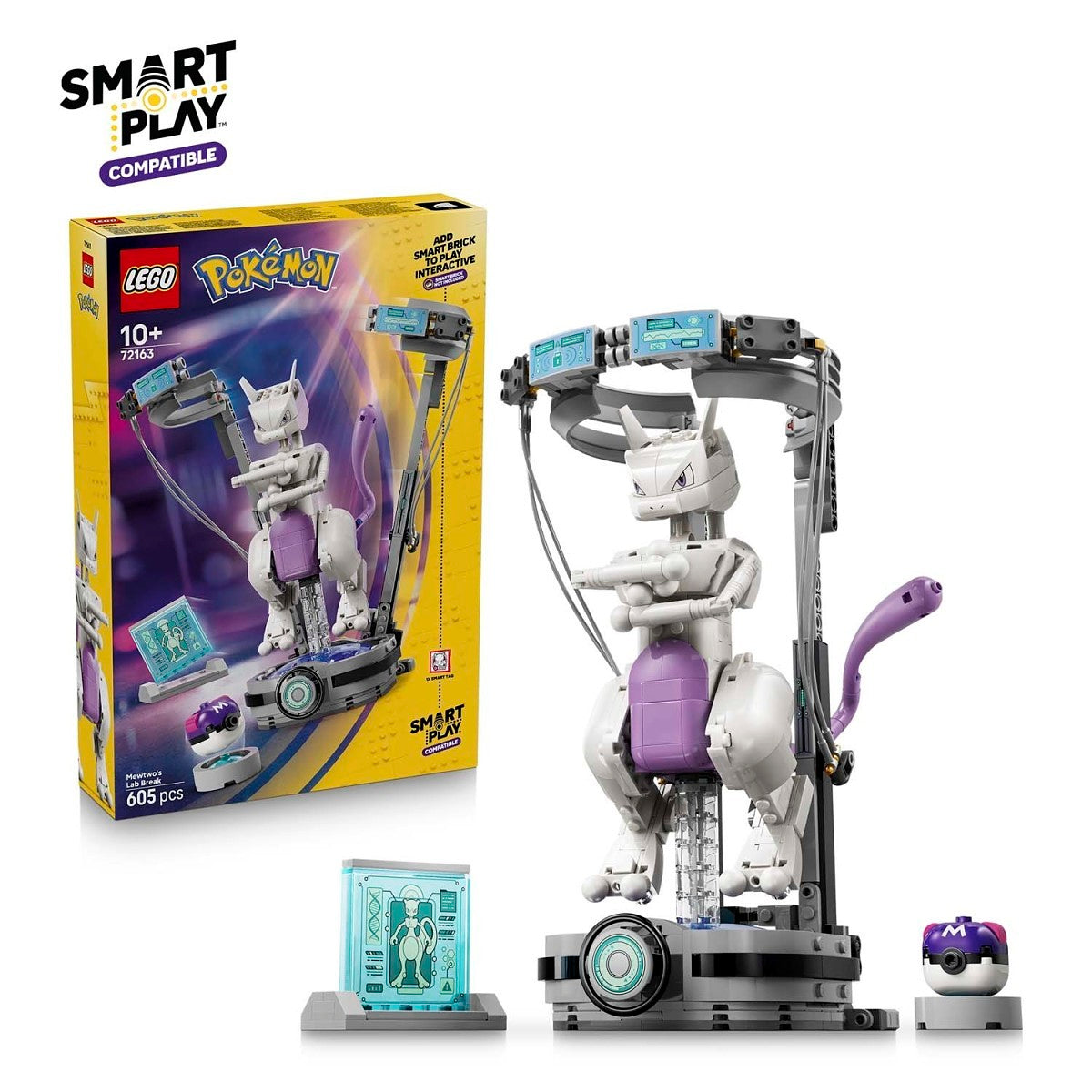 [Pre Orden] LEGO® Pokémon™ SMART Play™: Mewtwo’s Lab Break