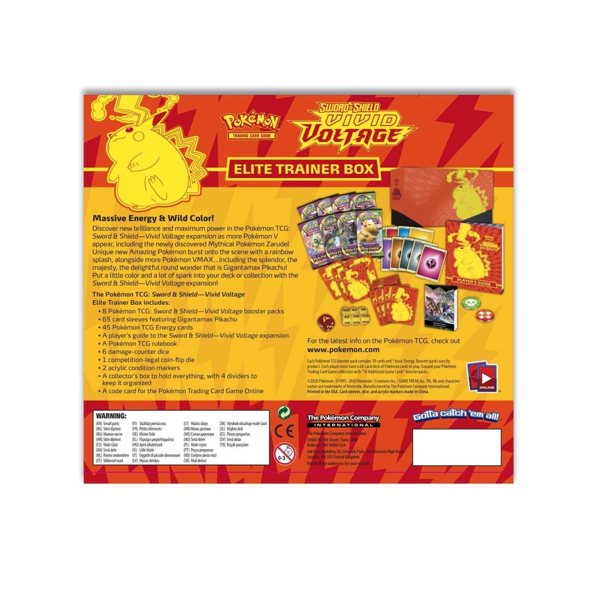 Sword & Shield-Vivid Voltage Elite Trainer Box