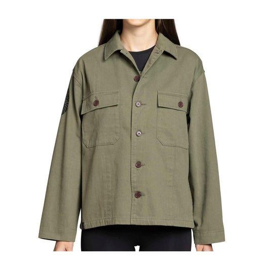 Jacket Verde de Otoño - Mujer