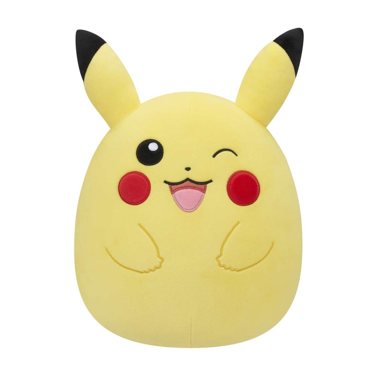 Winking Pikachu Squishmallows Plush - 12 Pulgadas