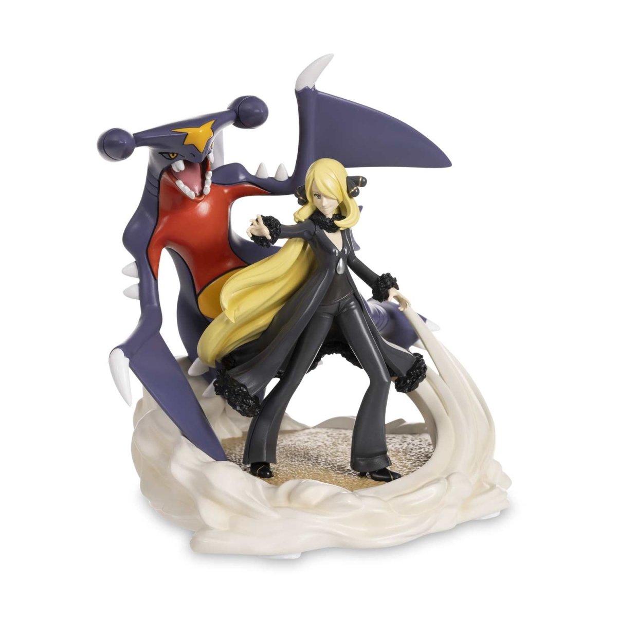 Cynthia & Garchomp Pokémon Trainers Figure