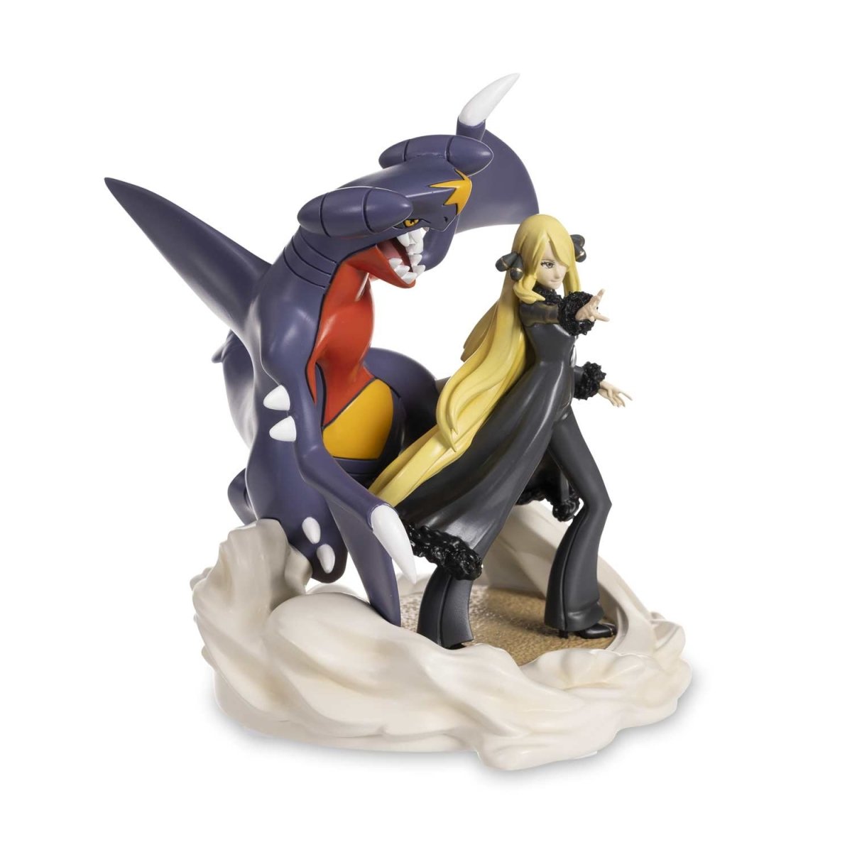 Cynthia & Garchomp Pokémon Trainers Figure