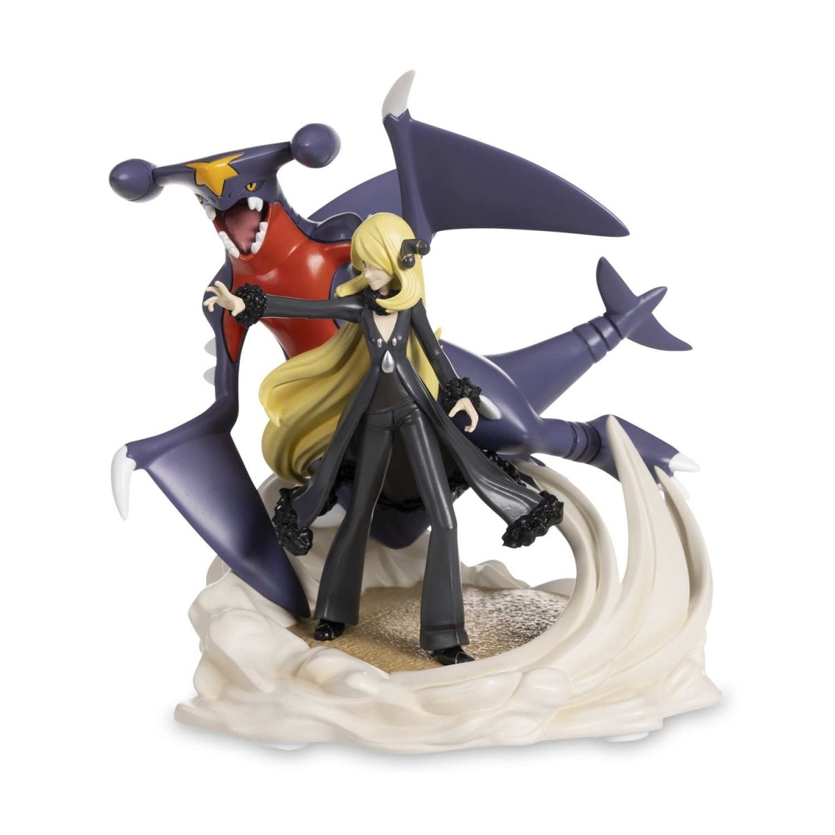 Cynthia & Garchomp Pokémon Trainers Figure