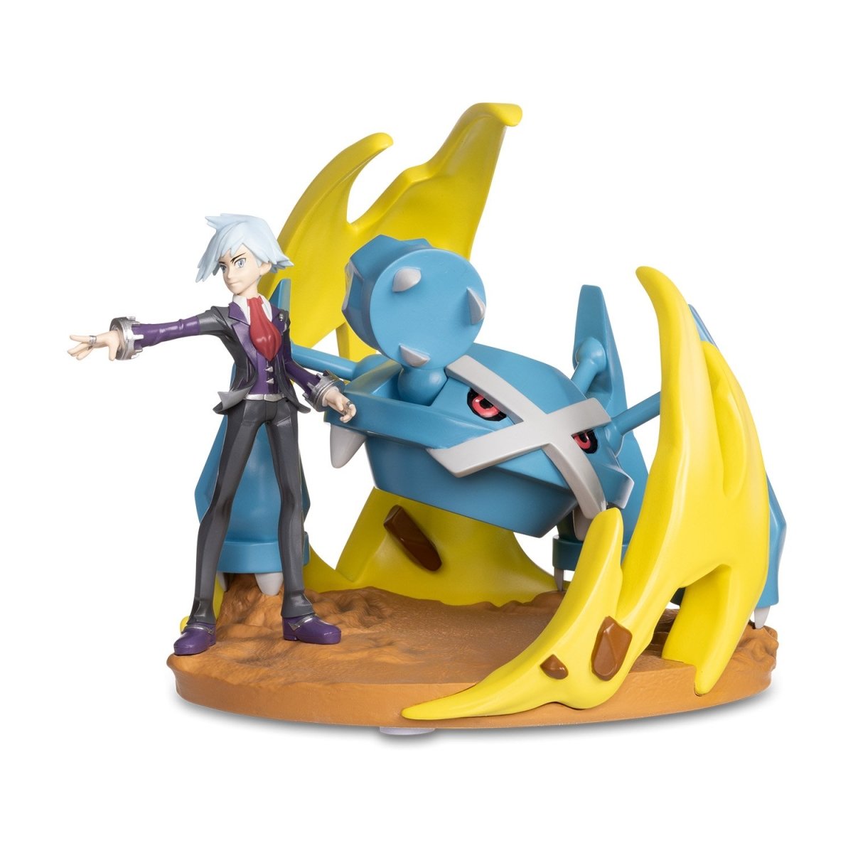 Steven Stone & Metagross Pokémon Trainers Figure