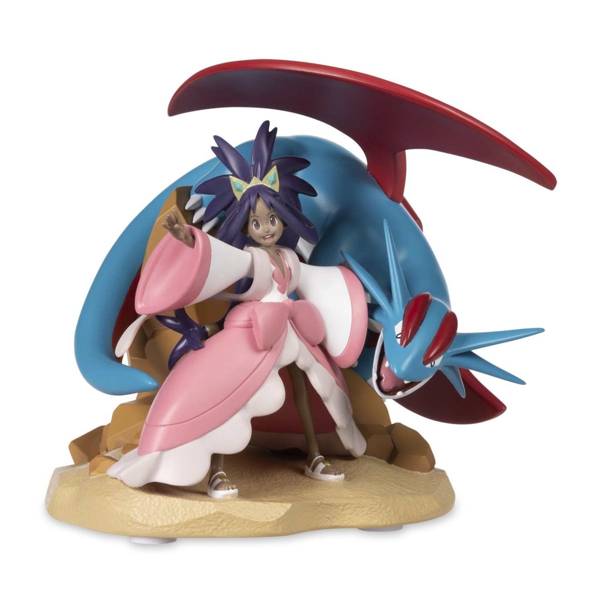 Iris & Salamence Pokémon Trainers Figure