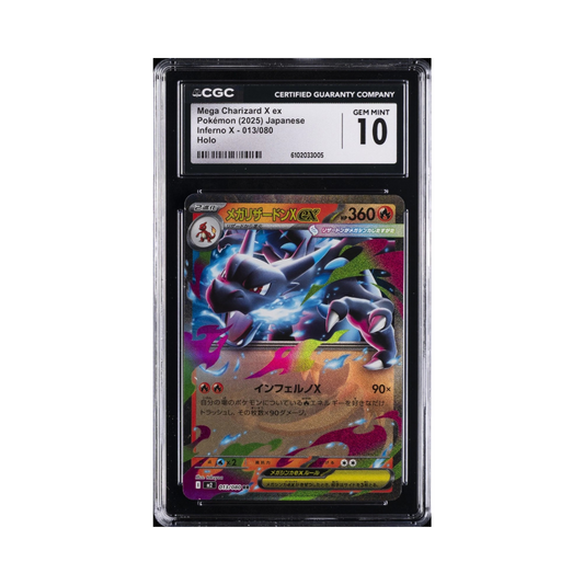 Mega Charizard X ex #013 CGC 10 Gem Mint
