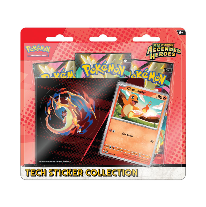 Mega Evolution—Ascended Heroes Tech Sticker Collection - Charmander