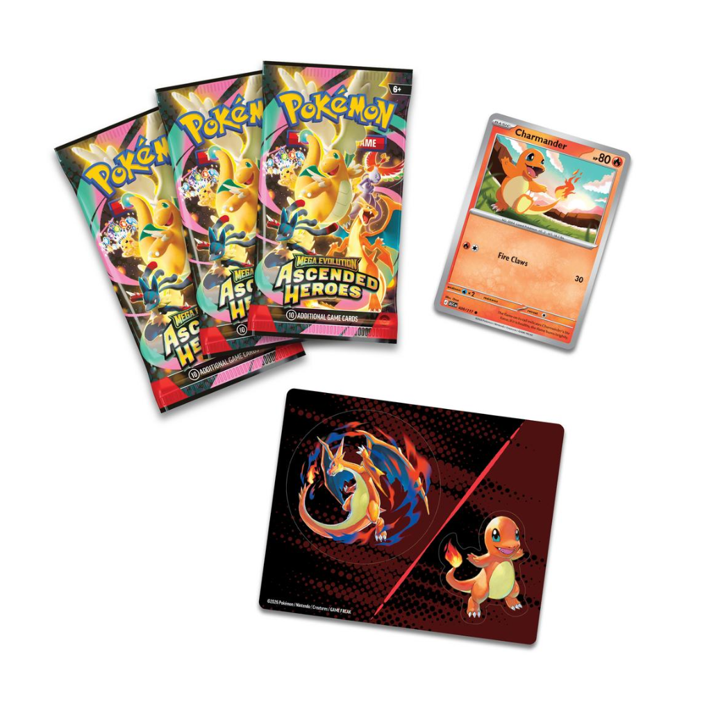 Mega Evolution—Ascended Heroes Tech Sticker Collection - Charmander