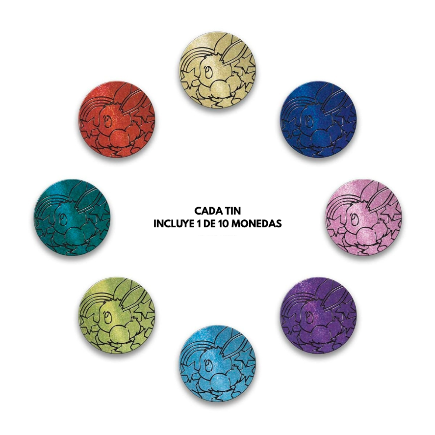 Escarlata & Púrpura-Evoluciones Prismáticas Mini Tin Display (8 Tins)