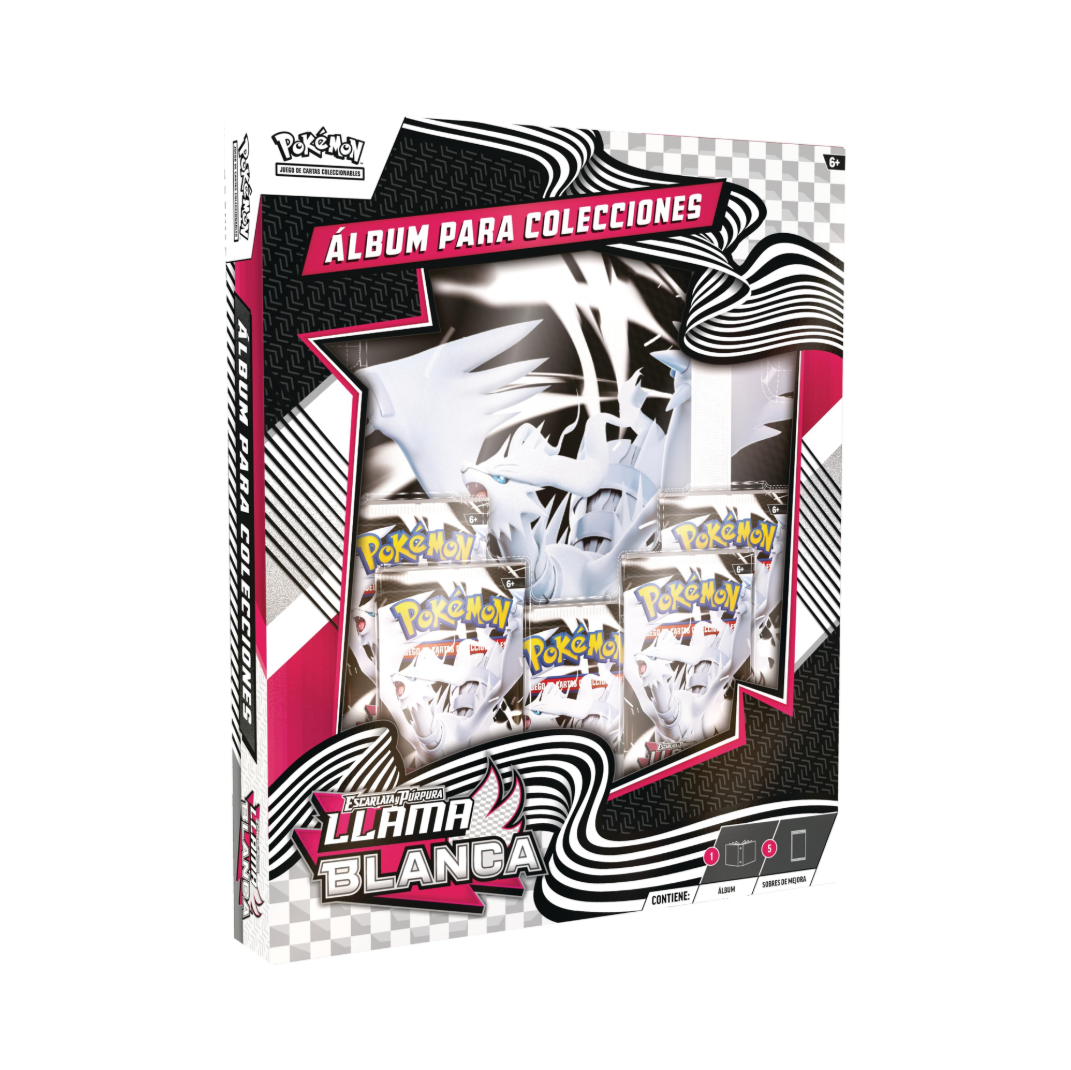 Escarlata & Purpura—Llama Blanca Album para Colecciones