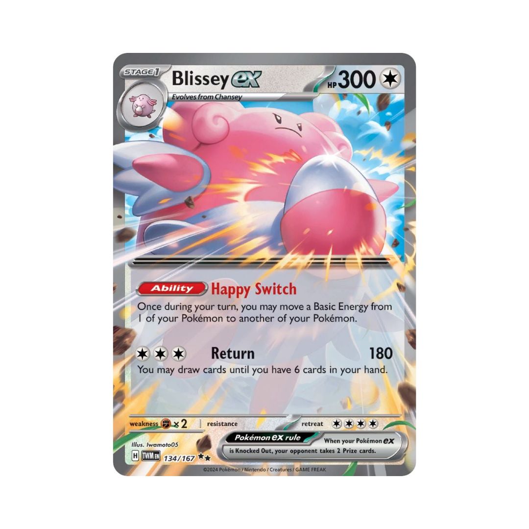 Blissey ex - 134/167 - SV06: Twilight Masquerade (TWM)