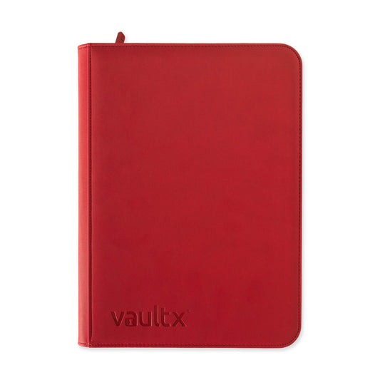 Exo-Tec® Zip Binder 9-pocket - Rojo Fuego