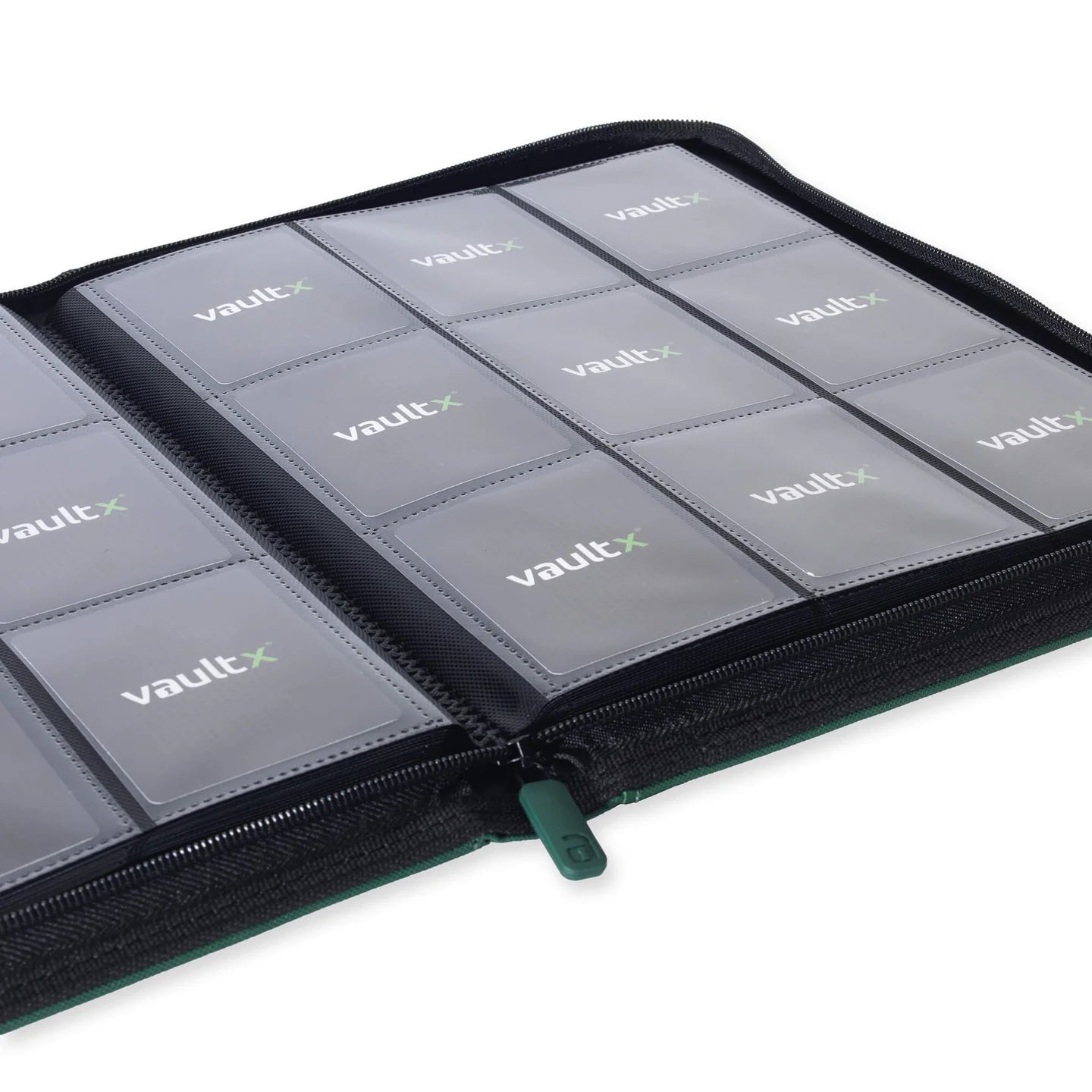 Exo-Tec® Zip Binder 9-pocket - Verde Bosque